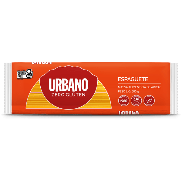 MASSA TRADICIONAL ESPAGUETE URBANO 500GR MASSA TRADICIONAL ESPAGUETE URBANO 500GR